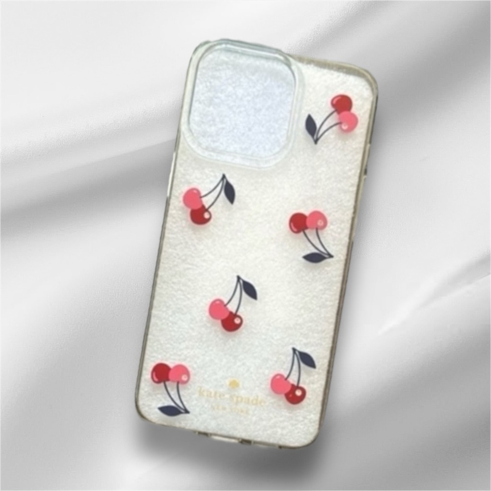 Kate Spade Cherry iPhone 13 Pro Case